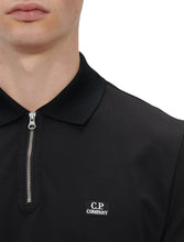 Load image into Gallery viewer, PIQUE STRETCH ZIP POLO - CP COMPANY
