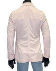 PIQUET DOUBBLE BREASTED JERSEY BLAZER - CIRCOLO
