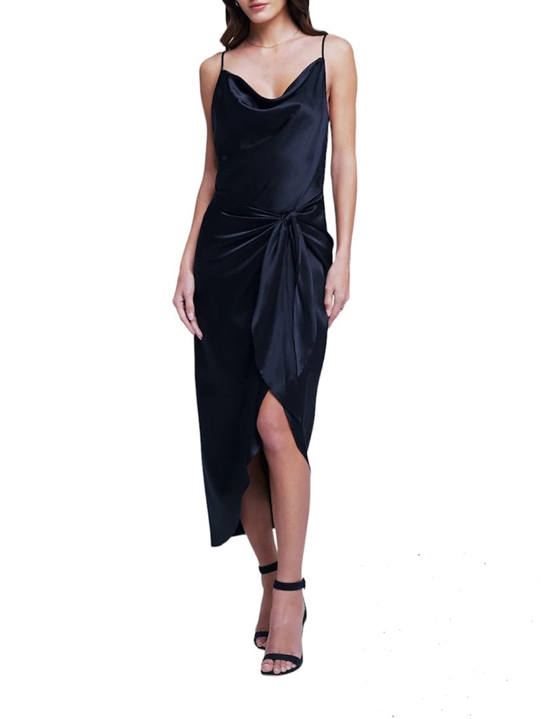 Rose Sarong Skirt Dress - L’AGENCE