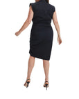 Ruched Shirt Dress - VERONICA BEARD