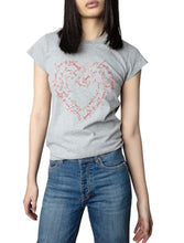 Load image into Gallery viewer, Skinny Heart T-Shirt- ZADIG &amp; VOLTAIRE
