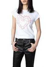 Load image into Gallery viewer, Skinny Heart T-Shirt - ZADIG &amp; VOLTAIRE
