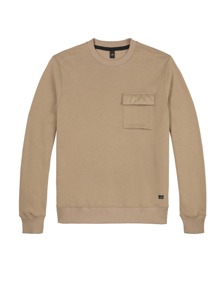 SWEATER WITH CHEST POCKET - WAHTS