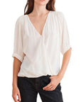 Willow Rayon Challis Blouse - VELVET