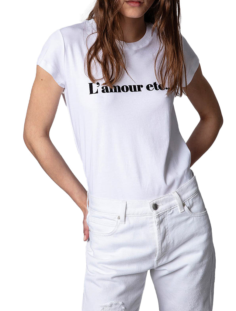 Woop L Amour Etc T Shirt - ZADIG & VOLTAIRE